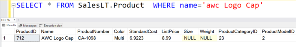 Exploring the SQL WHERE statement