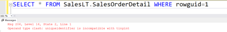 Exploring the SQL WHERE statement