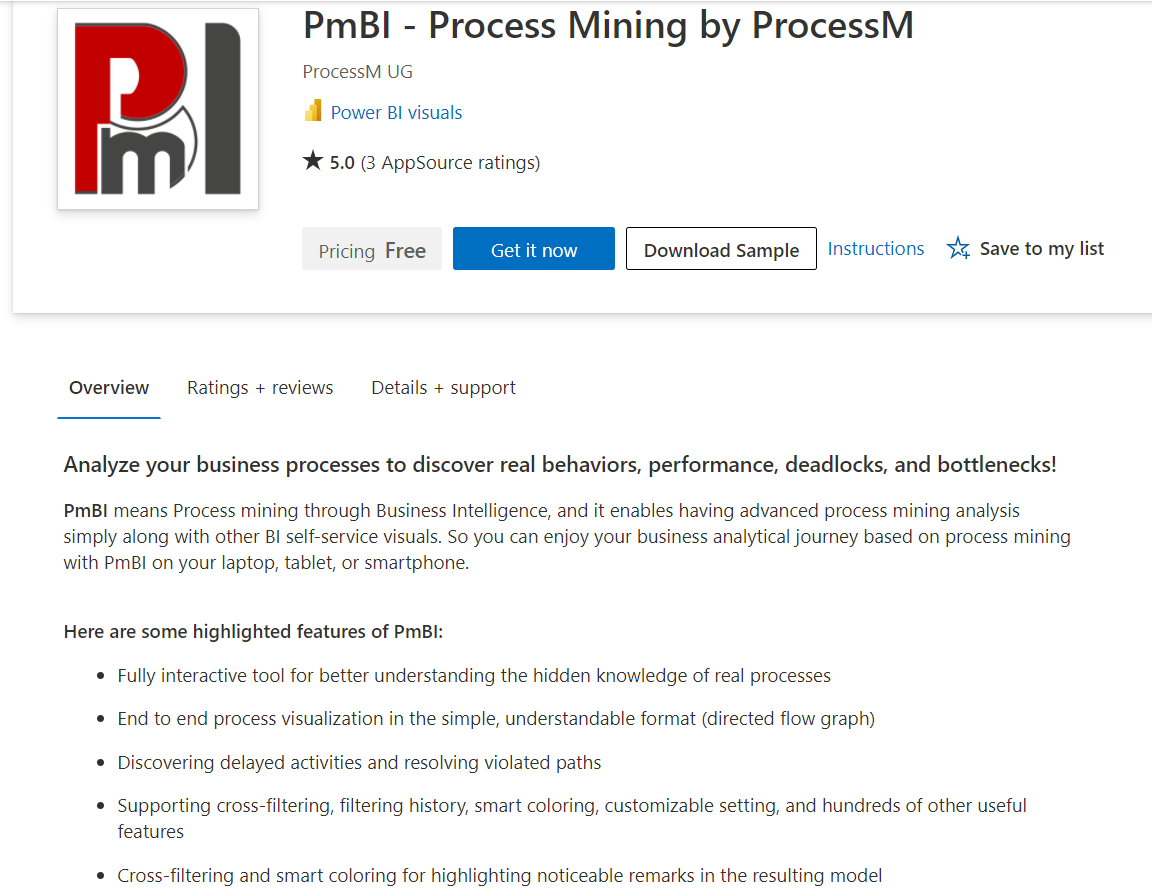 PmBI Process Mining