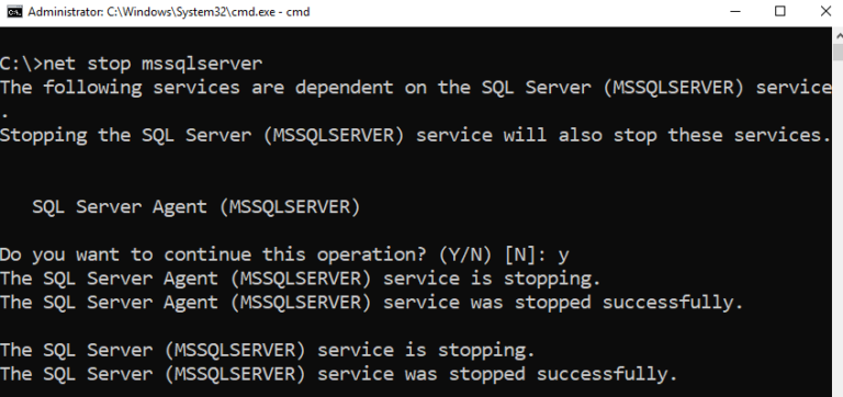 Rebuild system databases for SQL Server on Linux and Windows