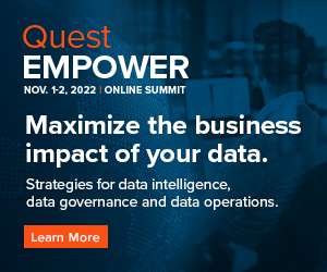 Quest Empower. Maximize the business impact of your data