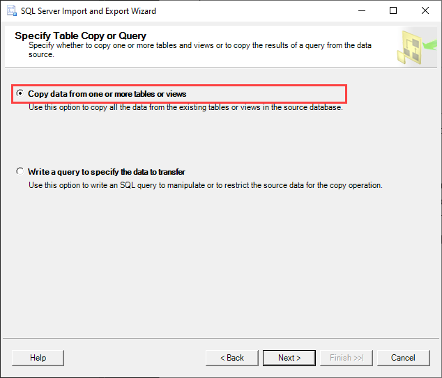 Copy data between SQL Server on Windows and CentOS