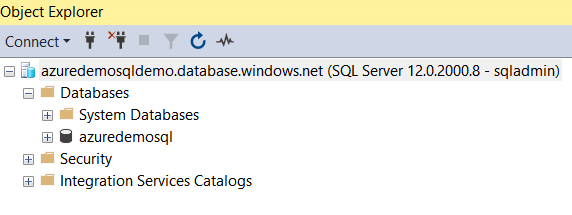 Azure sql database rename