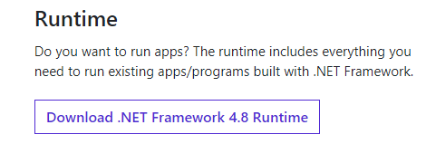 Download Net Framework 4.8 