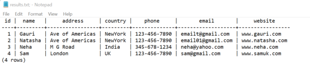 Querying data from Azure Database for PostgreSQL using psql