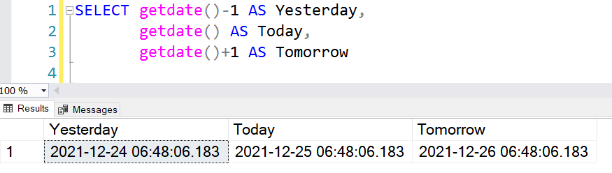 Query To Get Current Timestamp In Sql Server