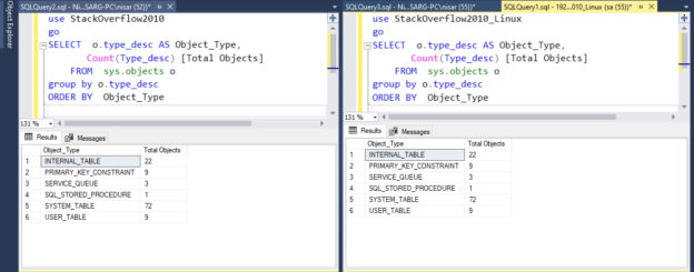 Copy SQL Databases between Windows 10 and CentOS using SQL Server data ...