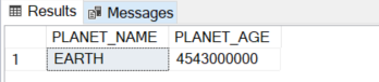 Select BIGINT_DEMO table