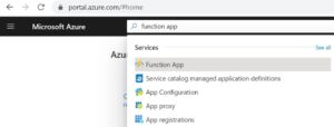 Python serverless functions to query Azure SQL DB