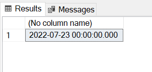 SQL Subtract Dates for week