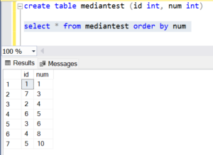 Overview of the SQL Median function