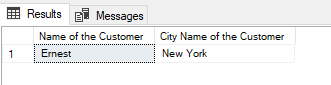 Filtering data in SQL Server with equal operator