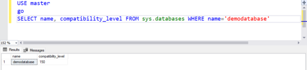 Different ways to identify and change compatibility levels in SQL Server